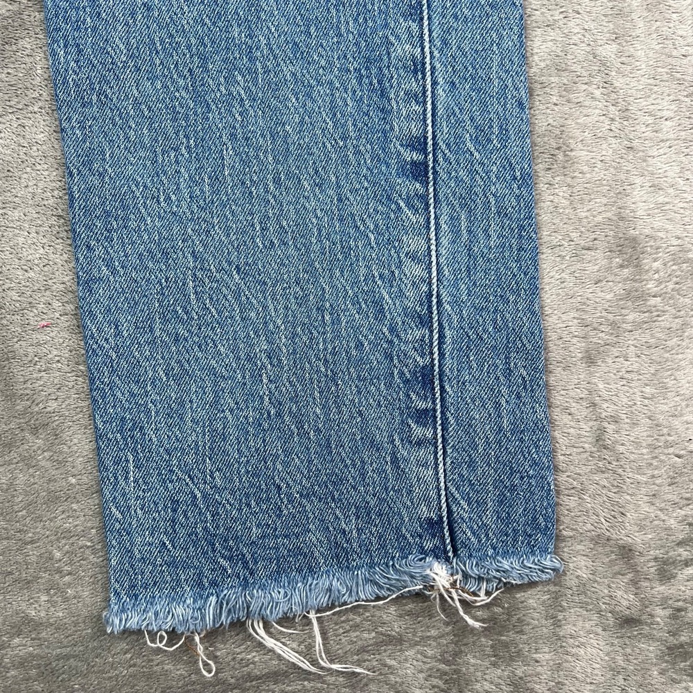 Madewell Jeans Womens 26 Blue Perfect Vintage Jean Straight‎ Leg Medium Wash - Picture 3 of 15